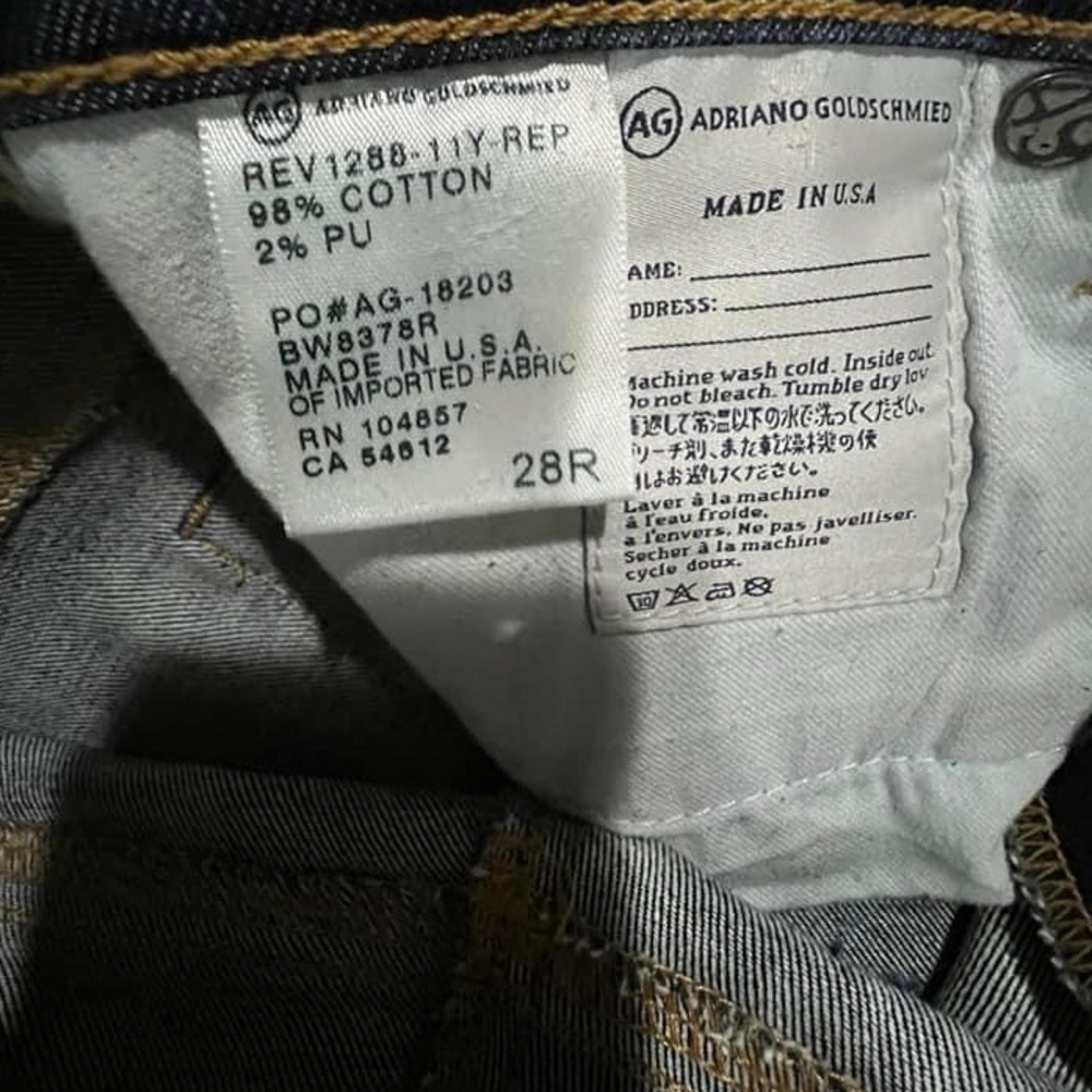 AG The Legging Super Skinny Jeans Size 28 - Picture 6 of 9